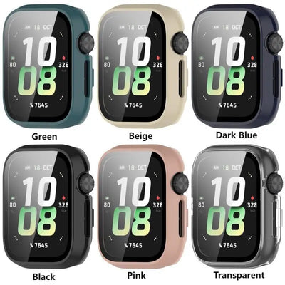 PC+Tempered Glass Case for Honor Watch 5 Smart Watch Strap Protective Cover Bumper Honor Watch5 Screen Protector Accessories