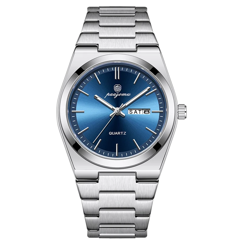 Luxury Waterproof Quartz Men's Watch with Luminous Features - Smarsty