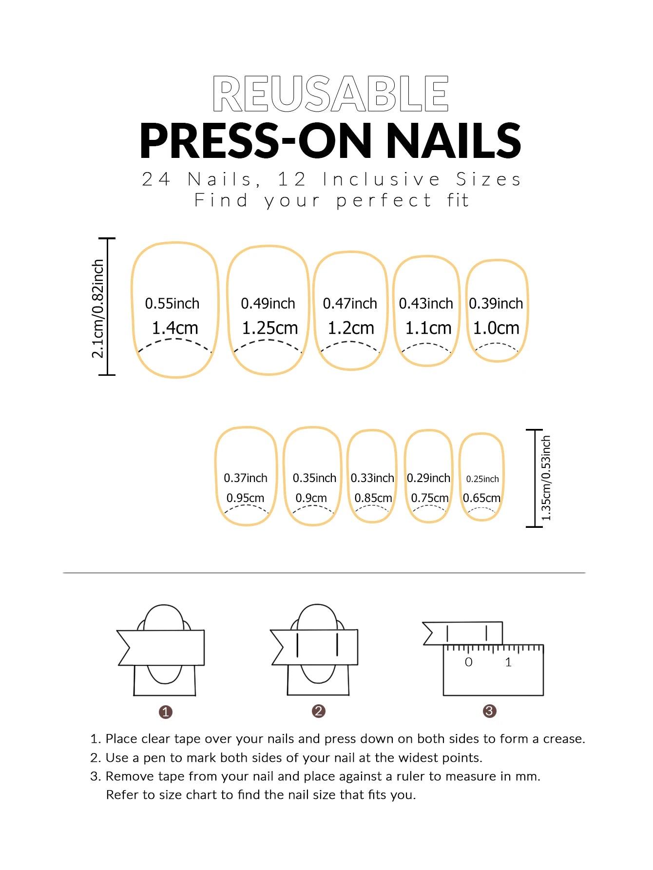 Water Drop Gradient Blush Press On Nails Set - Smarsty
