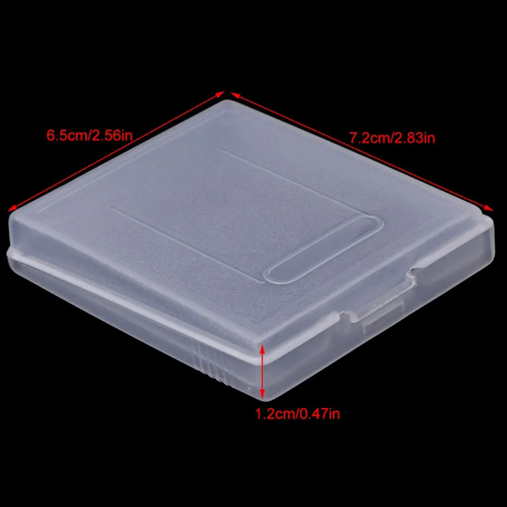 5 Pack Transparent Game Card Cases for Nintendo GBC - Smarsty