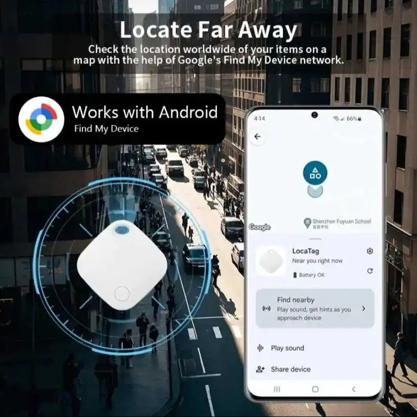 RSH Google Certified GPS Tracker for Android Devices - Smarsty