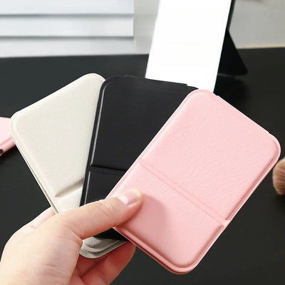 Cute Portable Makeup Mirror With Slim Foldable Design - Smarsty
