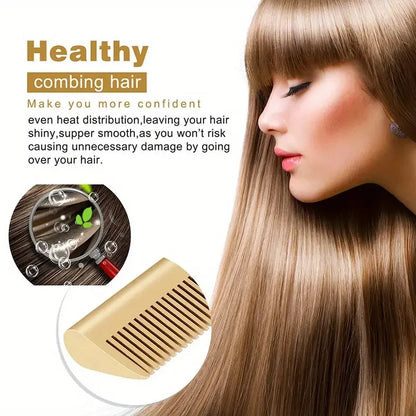 Multi Functional Electric Hair Comb Straightener for Easy Styling - Smarsty