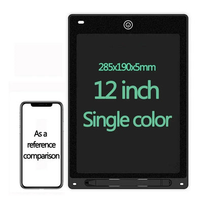 10/12/inch LCD Writing Tablet Drawing Board Kids Graffiti Sketchpad Toys Handwriting Blackboard Magic Drawing Board Kid Toy Gift - Smarsty