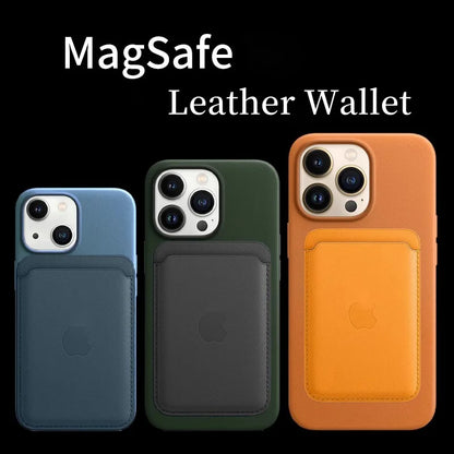 MagSafe Wallet Card Holder For iPhone Leather Case Slim - Smarsty