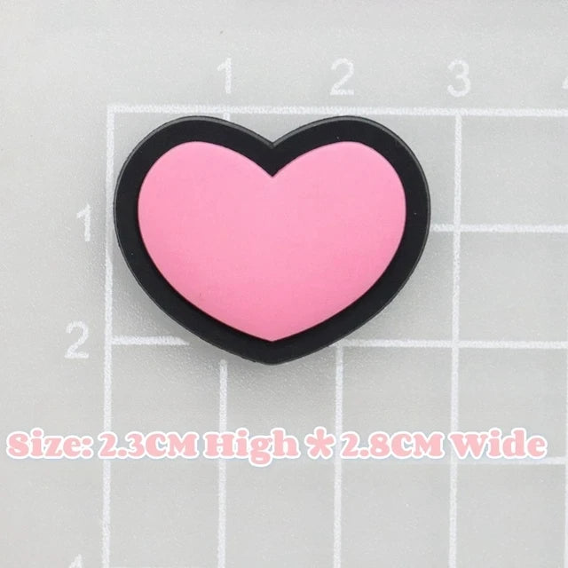 MINISO Pink Hello Kitty Charming Shoe Accessories Cute Cartoon Characters Detachable Shoe Buckles New Sandals Decoration Gift