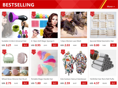 Massage Hair Comb for Wet and Dry Detangling - Smarsty