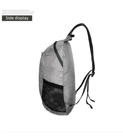 18L Portable Foldable Backpack Folding Mountaineering Bag Ultralight Outdoor Climbing Cycling Travel Knapsack Hiking Daypack by Smarsty
