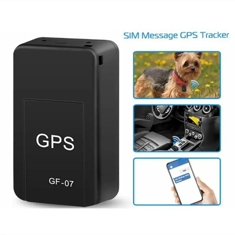 Motorcycle Car Gps Tracker Gf07 Mini Tracking Locator Magnetic Vehicle Tracker Locator for Pets Child Elderly Gps Position App - Smarsty