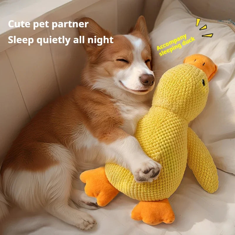 Plush Dog Toy Duck for Teeth Grinding Relief - Smarsty