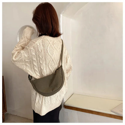 Casual Nylon Crossbody Bag for Women Large Capacity - Smarsty