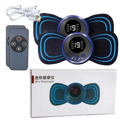 Rechargeable Neck Massager with Customizable Modes for Pain Relief - Smarsty