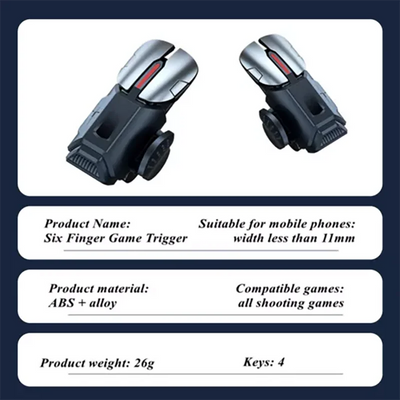 G21 Mobile Game Trigger for Improved Aim Control - Smarsty