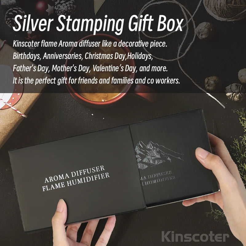 Kinscoter Ultrasonic Aroma Diffuser with Cool Mist - Smarsty