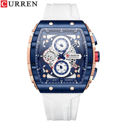 Curren Sports Large Dial Casual Quartz Watch - Smarsty