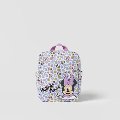 Mickey Mouse Canvas Backpack Large Capacity School Bag - Smarsty