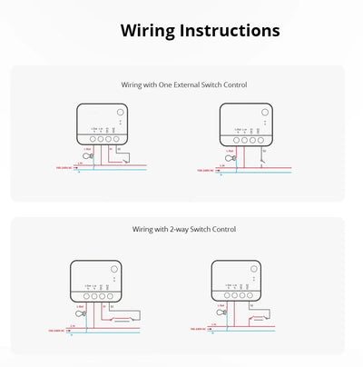 SONOFF ZBMINI L2 Zigbee Smart Switch No Neutral Required - Smarsty