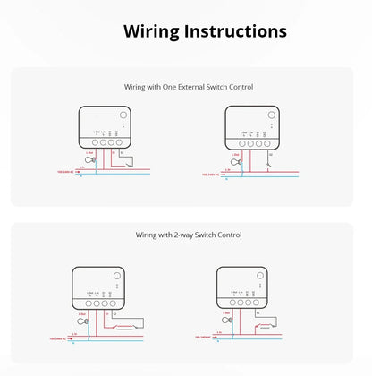 SONOFF ZBMINI L2 Zigbee Smart Switch No Neutral Required - Smarsty
