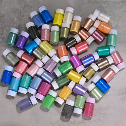 Pearlescent Nail Art Glitter Powder for Stunning Manicures - Smarsty