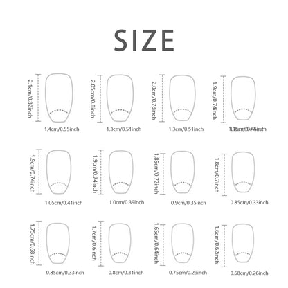 Long Coffin Nails with Glitter Diamond Finish - Smarsty