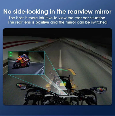 7 Inch Motorcycle GPS Navigation With Wireless CarPlay IP67 - Smarsty