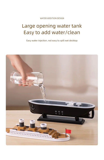 Ultrasound Air Humidifier with Colorful Night Light - Smarsty