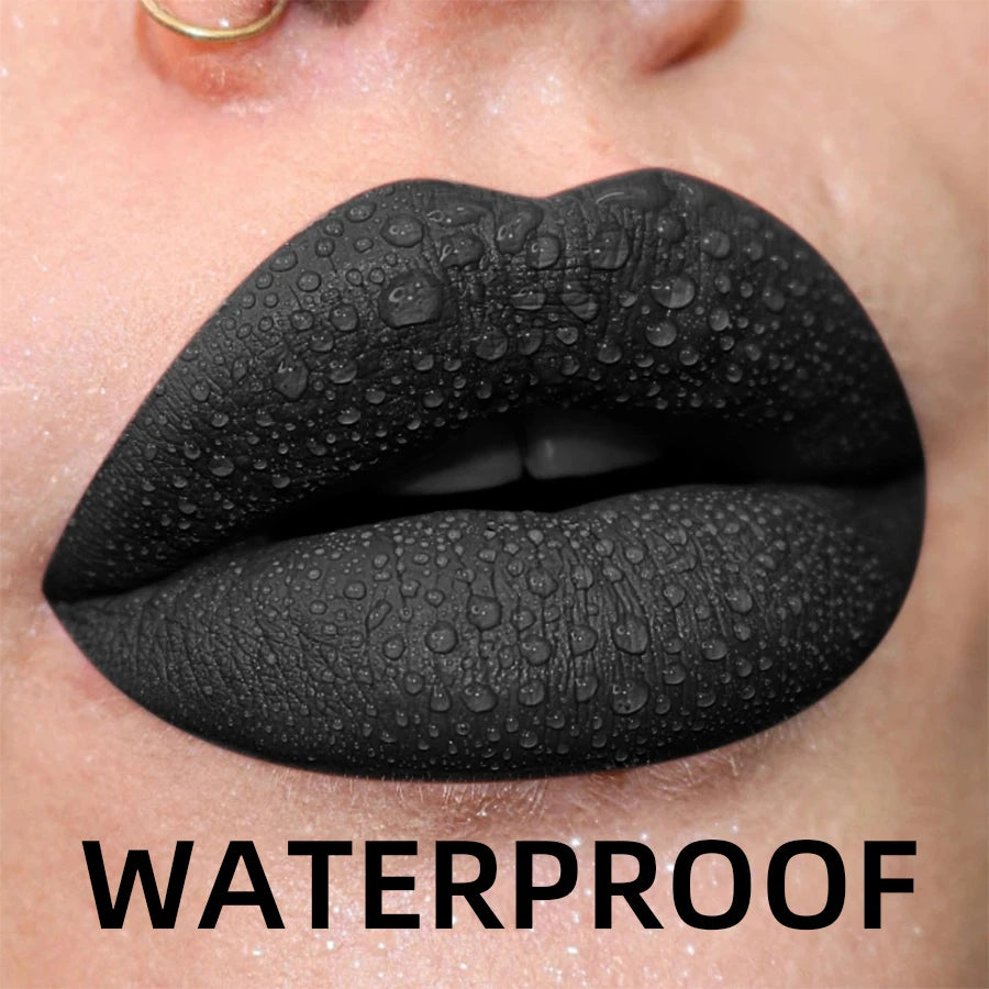 Matte Velvet Waterproof Lip Gloss With Hydrating Formula - Smarsty