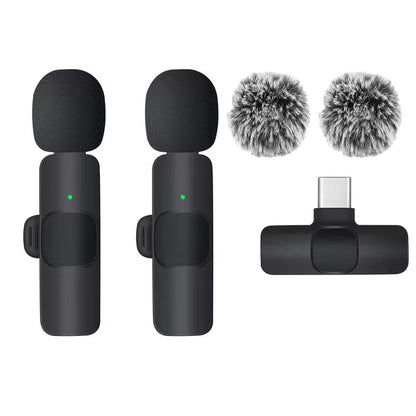 Basix Wireless Lavalier Microphone for iPhone Vlogging - Smarsty