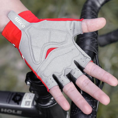 Breaking Wind Cycling Half Finger Gloves Anti-slip Bicycle Mittens Racing Road Bike Glove MTB Biciclet Guantes by Smarsty