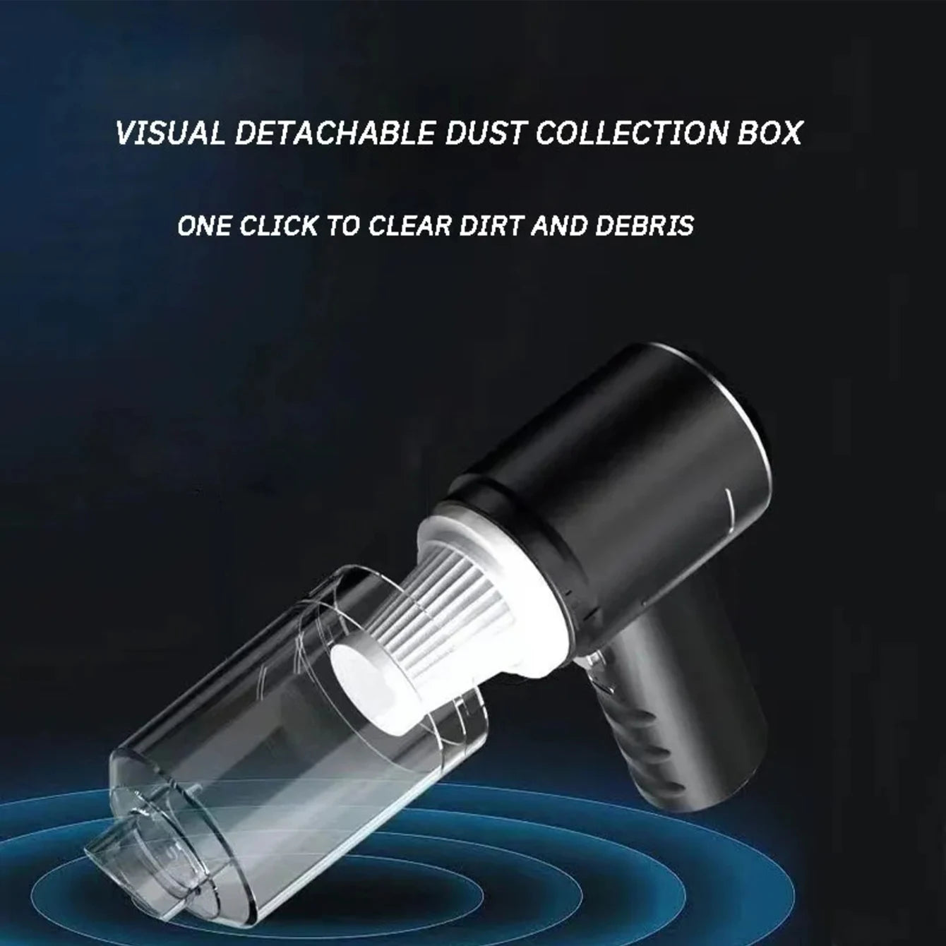 Wireless Keyboard Vacuum Cleaner With Powerful Suction