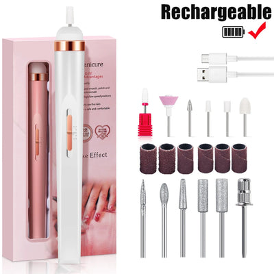 Portable Electric Nail File with 4 Speed Options - Smarsty