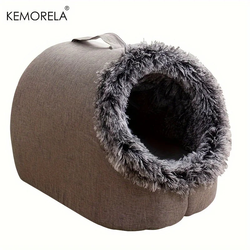 KEMORELA Portable Cat Bed With Warm Thick Design - Smarsty
