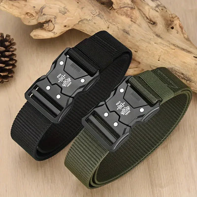 Tactical Waist Belt with Durable Automatic Buckle - Smarsty