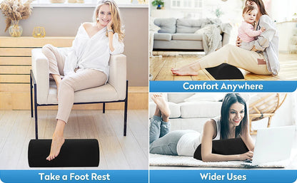 Ergonomic Memory Foam Foot Rest for Office Comfort - Smarsty