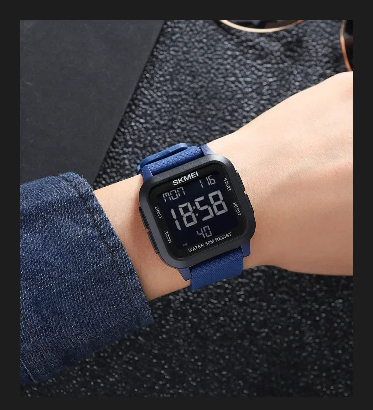 Skmei 1894 Military Waterproof Digital Watch for Men - Smarsty