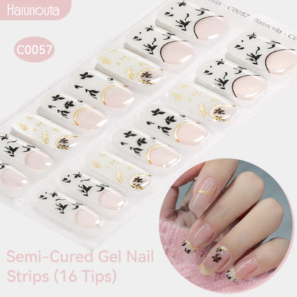 Gradient Auroras Gel Nail Strips for Easy DIY Manicure - Smarsty