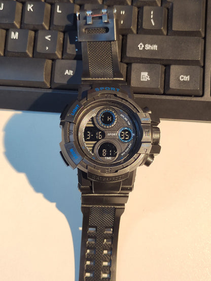 YIKAZE Waterproof Digital Sports Watch for Men - Smarsty