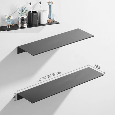 Aluminum Floating Bathroom Shelf for Organized Storage - Smarsty