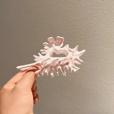 Colorful Conch Shell Hair Claw Clip For Summer Beach - Smarsty