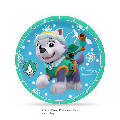 Paw Patrol Birthday Tableware Set for Fun Celebrations - Smarsty