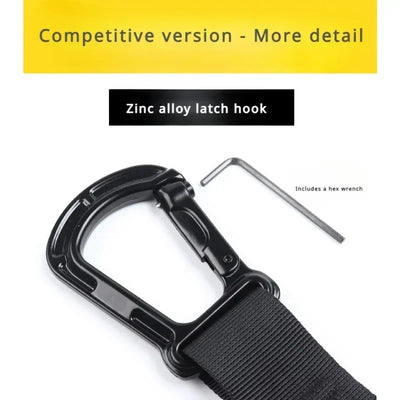 Suspension Training Strap Fitness Strength Power Suspension Trainer Adjustable Yoga Strap Wall Mount Professional Trx Tensioner by Smarsty