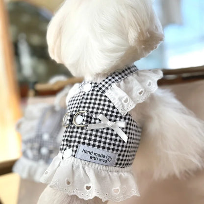 Lace Summer Harness Vest for Small Dogs - Smarsty
