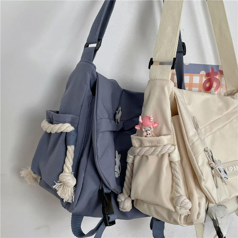 Nylon One Shoulder Crossbody Bag Large Capacity Travel - Smarsty
