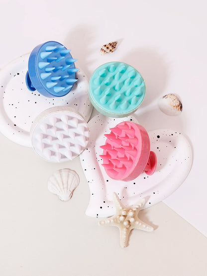 Silicone Scalp Massage Brush for Dandruff Relief - Smarsty