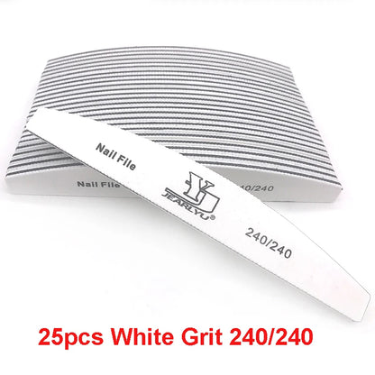 Professional Nail File Set with 5 Colors and Multiple Grits - Smarsty