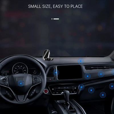 Rotatable Magnetic Car Phone Stand With Foldable Design - Smarsty