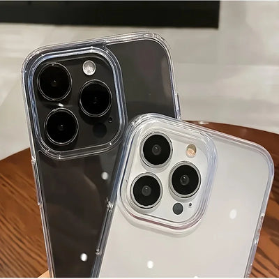 Ultra Thin Clear iPhone Case Shockproof Back Cover - Smarsty