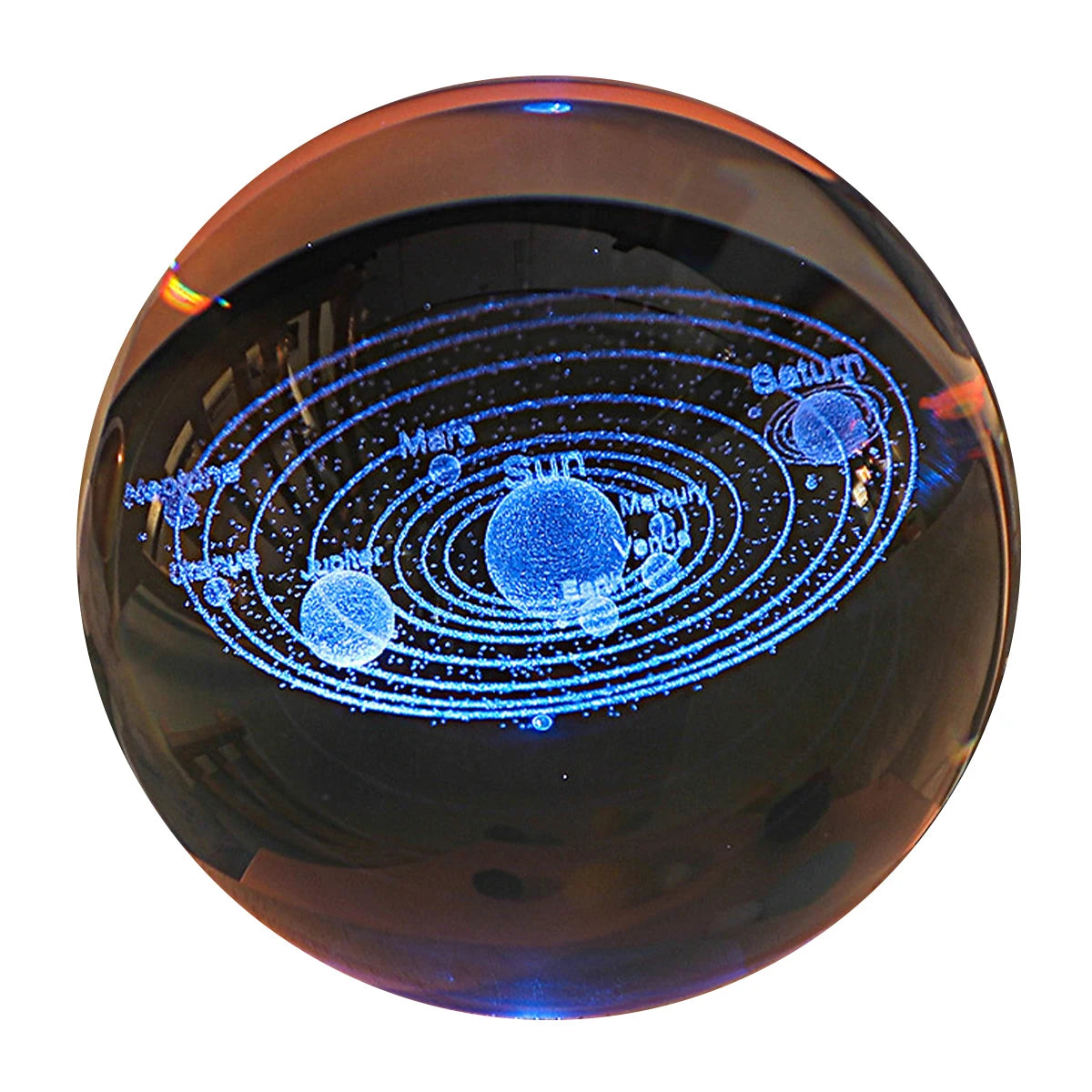 3D Crystal Galaxy Night Light for Home Decor - Smarsty