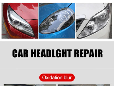 Car Headlight Restoration Polishing Kits Headlamp Repair Kits Car Light Polisher Cleaning Paste Car Paint Care Refurbish Agent - Smarsty