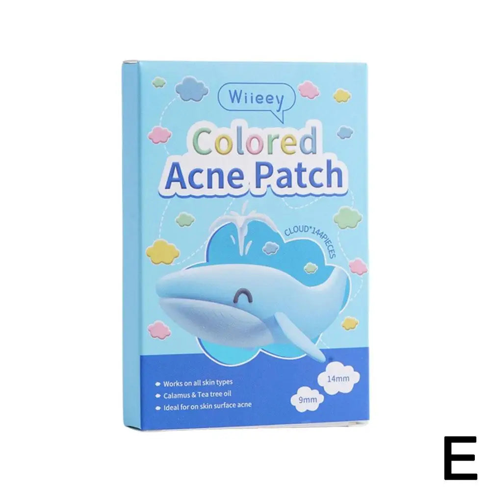 144PCS Colorful Acne Patches for Clear Skin - Smarsty